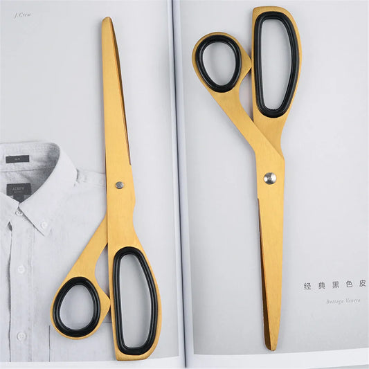 Limit Shows Gold Stainless Steel Scissors