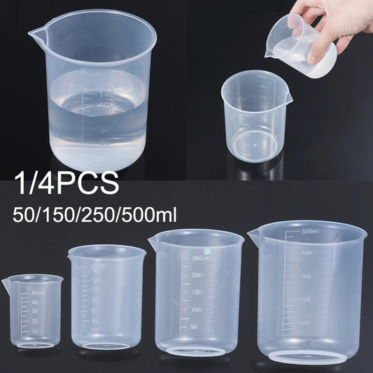 Plastic Graduated Beakers