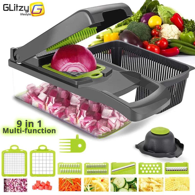 Vegetable Chopper Kitchen Accessories Gadgets: MYVIT