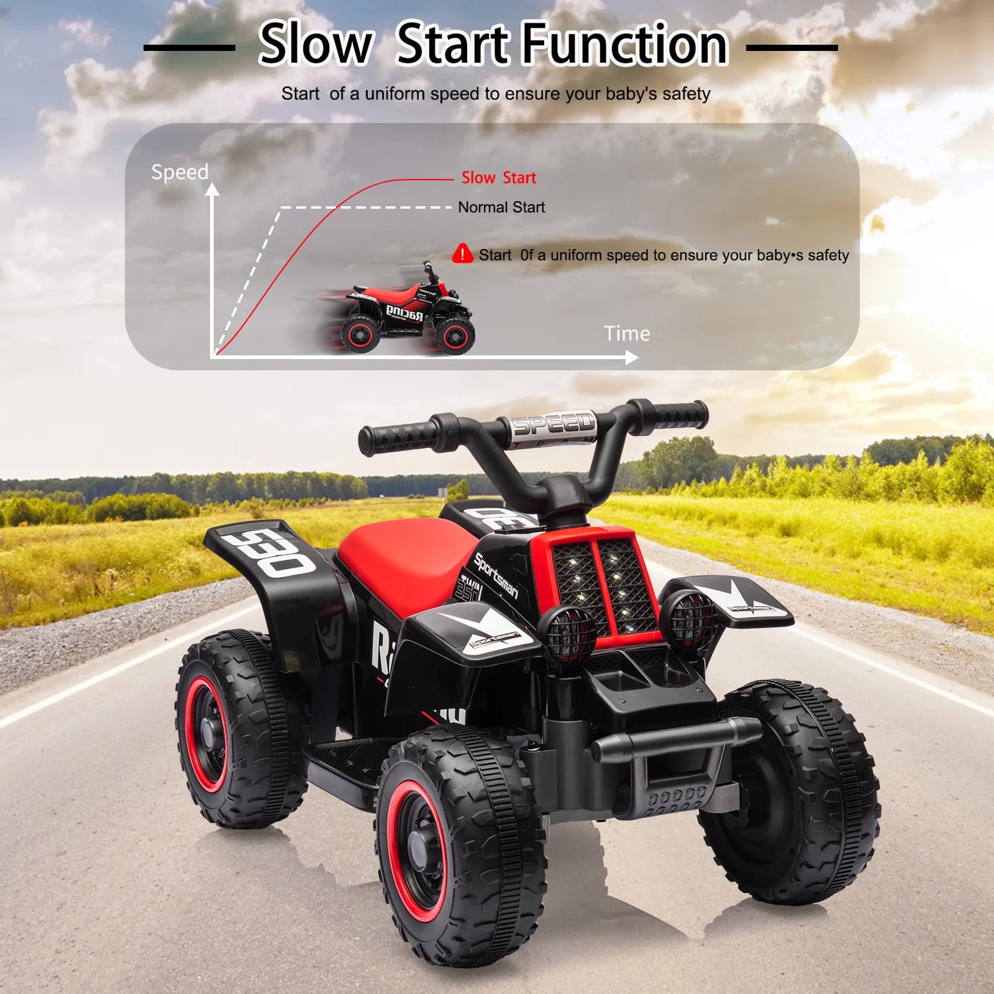 Studyset Safe & Comfortable Kids ATV