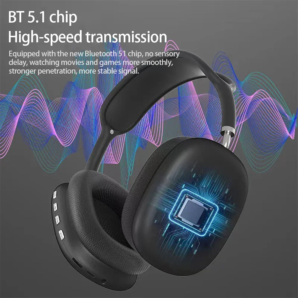 Wireless Bluetooth Headset: OPUYYM P9