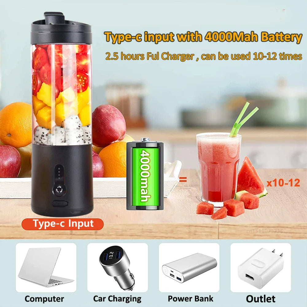 Raugee Mini Portable Blender