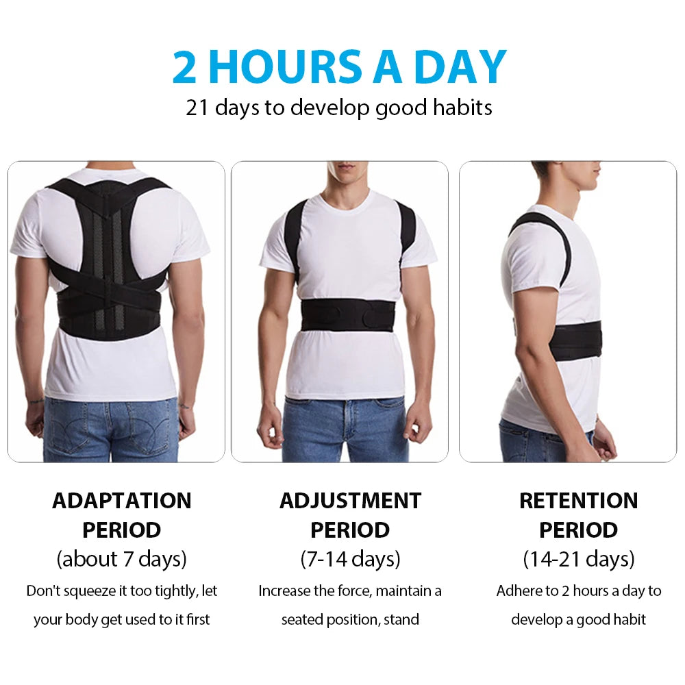 Adjustable Back Straightener Posture Corrector