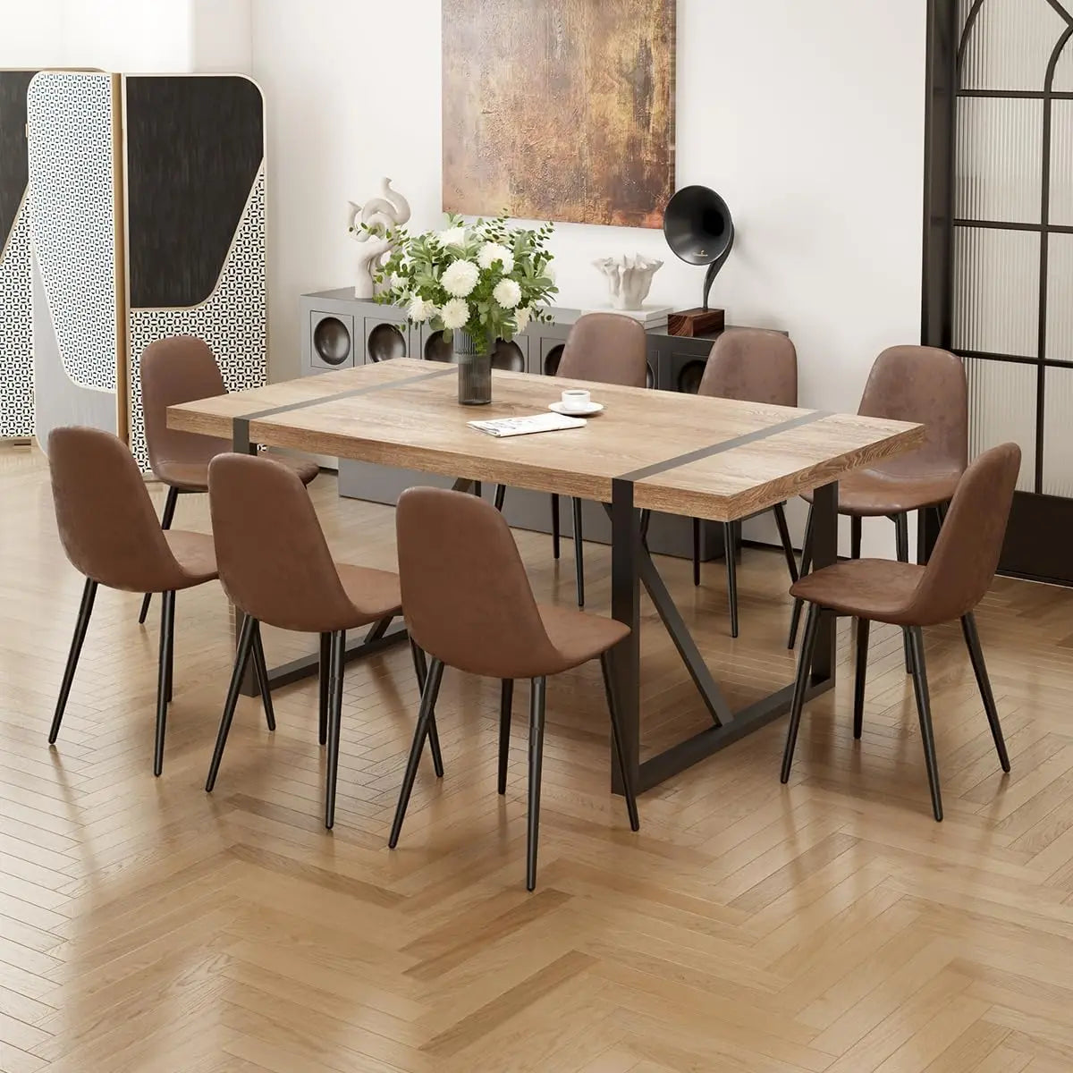 8-Person Dining Table Set