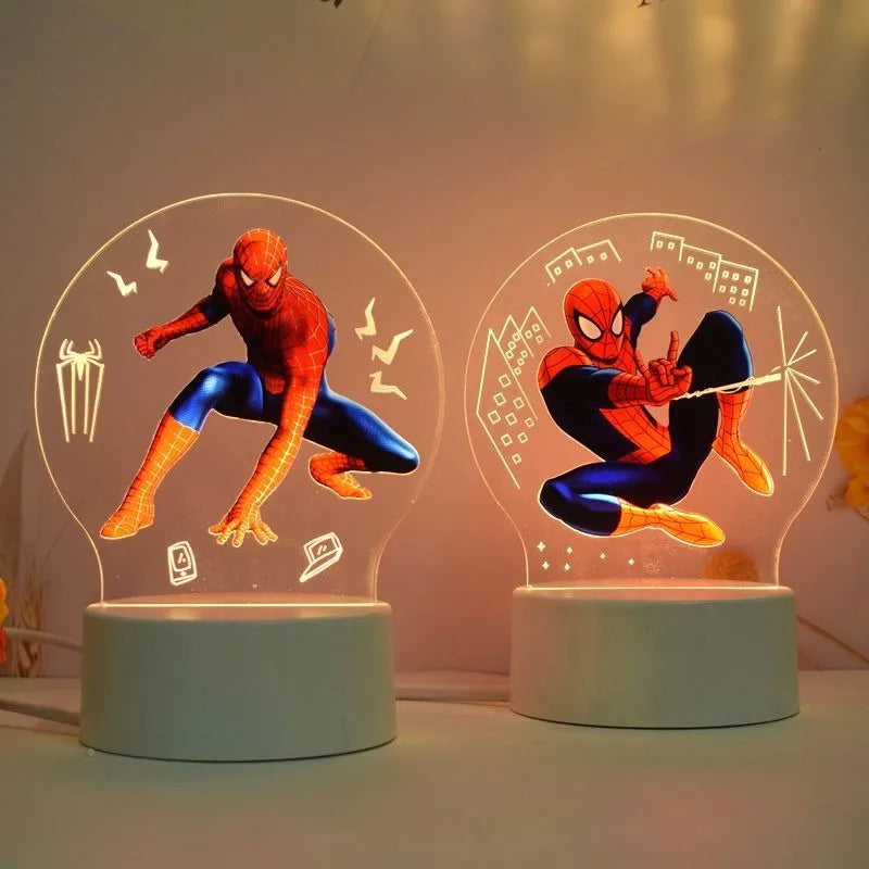 Night Light: Avengers Spider Man Peripheral Cartoon