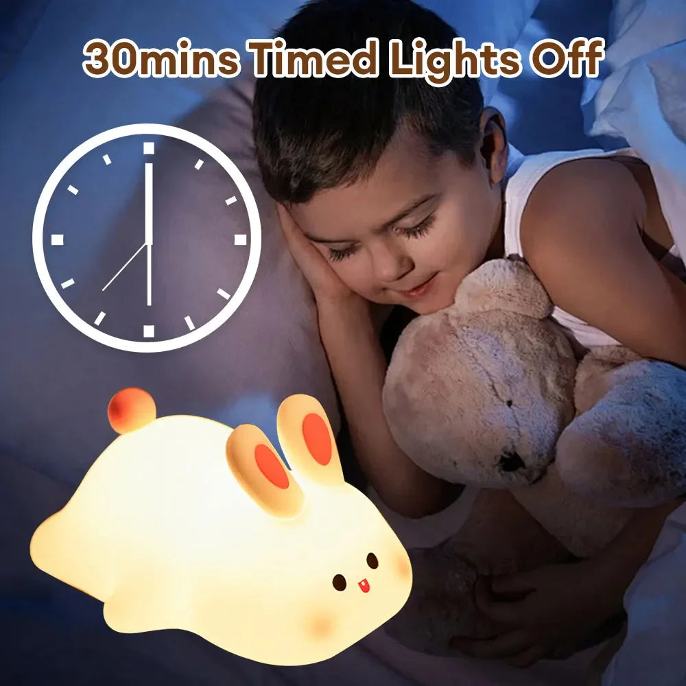 Big Face Rabbit Night Light