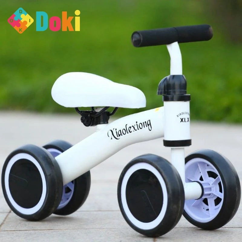 Four-Wheel Electric Ride-On Bike for Kids