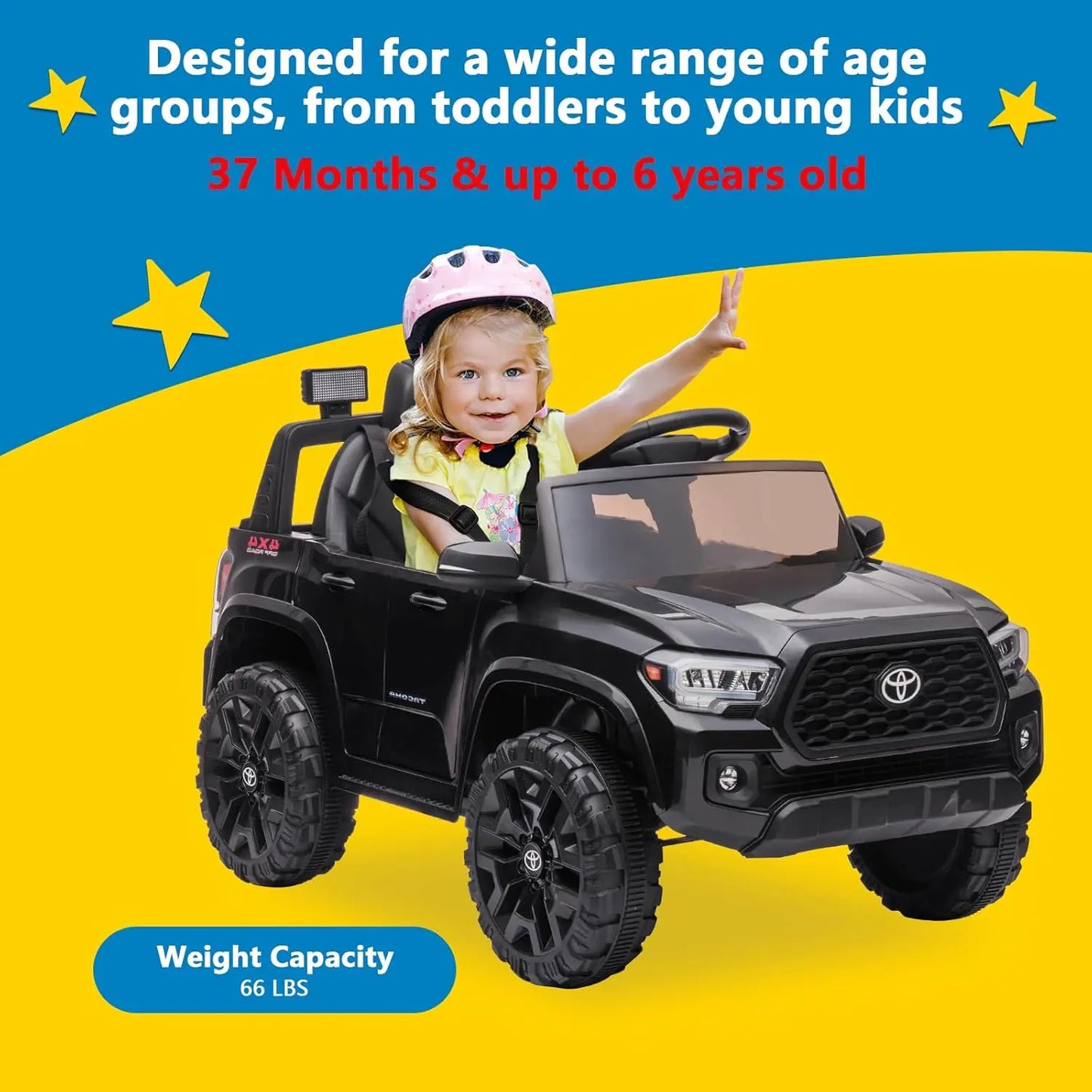 12V Kids Ride-On Truck with Remote Control