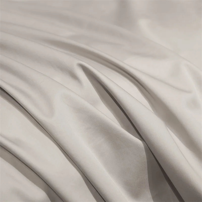 Dreamreal Simple Style Cotton Bedding Set (Duvet Cover, Pillowcases, Flat Sheet)