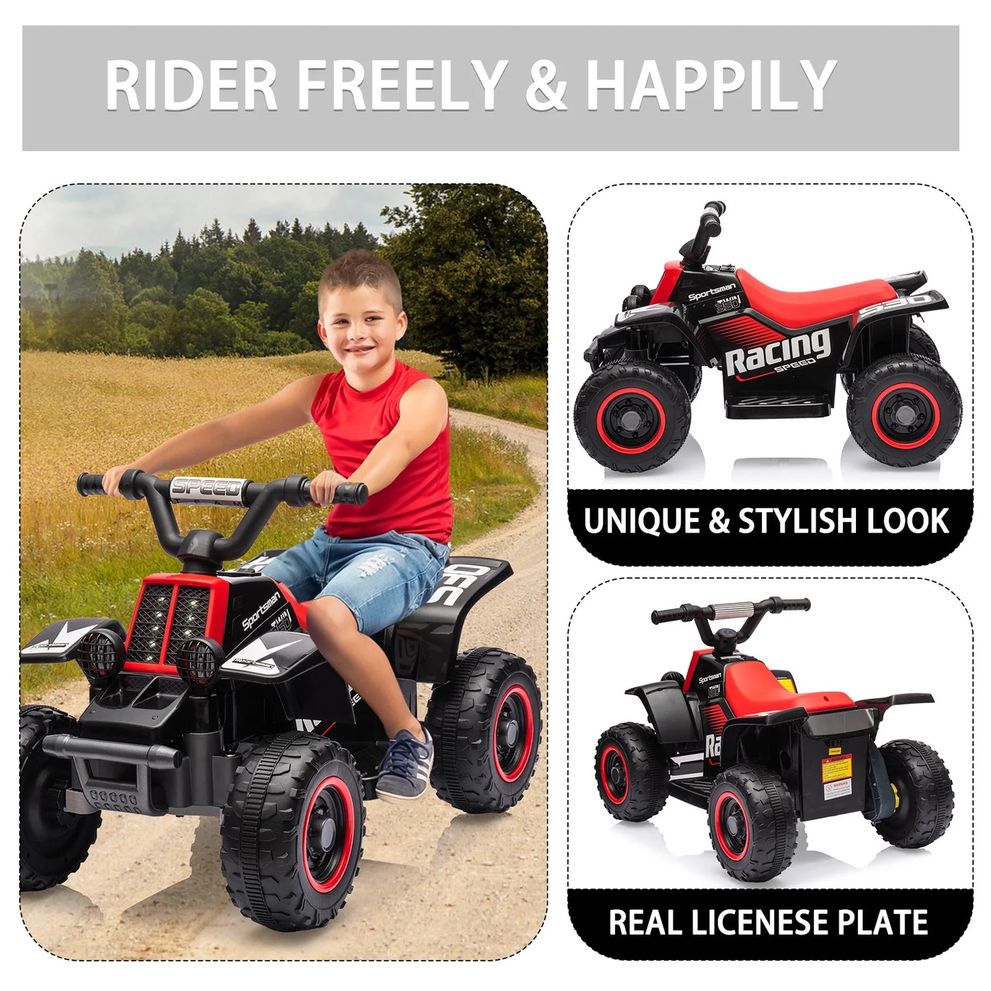 Studyset Safe & Comfortable Kids ATV