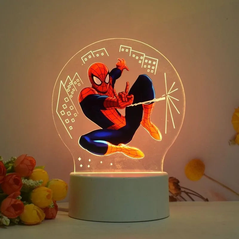 Night Light: Avengers Spider Man Peripheral Cartoon