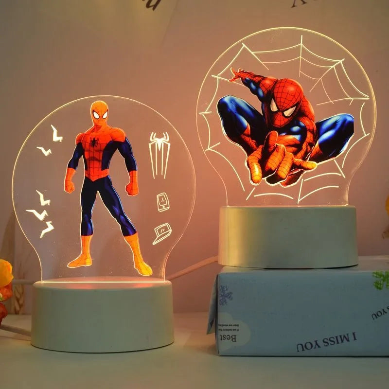 Night Light: Avengers Spider Man Peripheral Cartoon