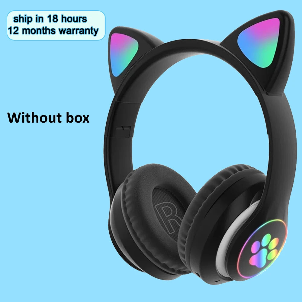 KGG Cat Ear Wireless Headphones