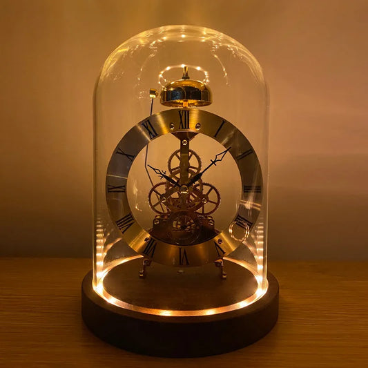 Antique Style Clock with Night Light