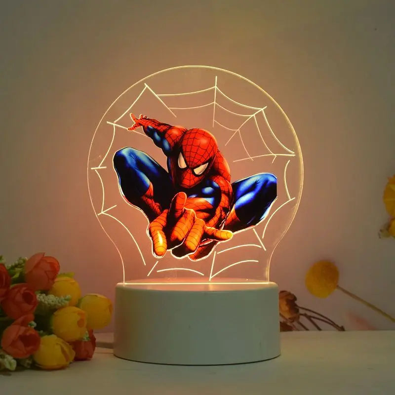 Night Light: Avengers Spider Man Peripheral Cartoon