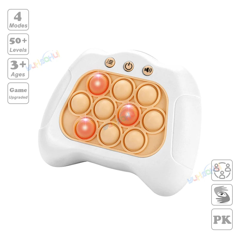 YuHaoHui Quick Push Game and Pop Light Fidget Sensory Toy