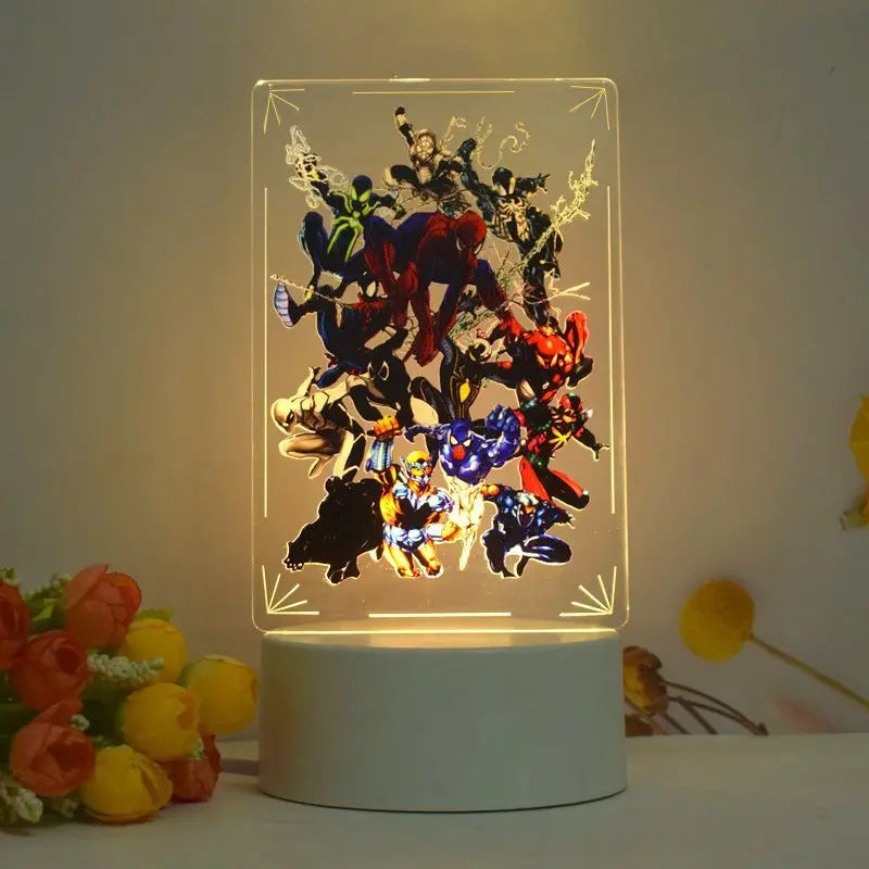 Night Light: Avengers Spider Man Peripheral Cartoon