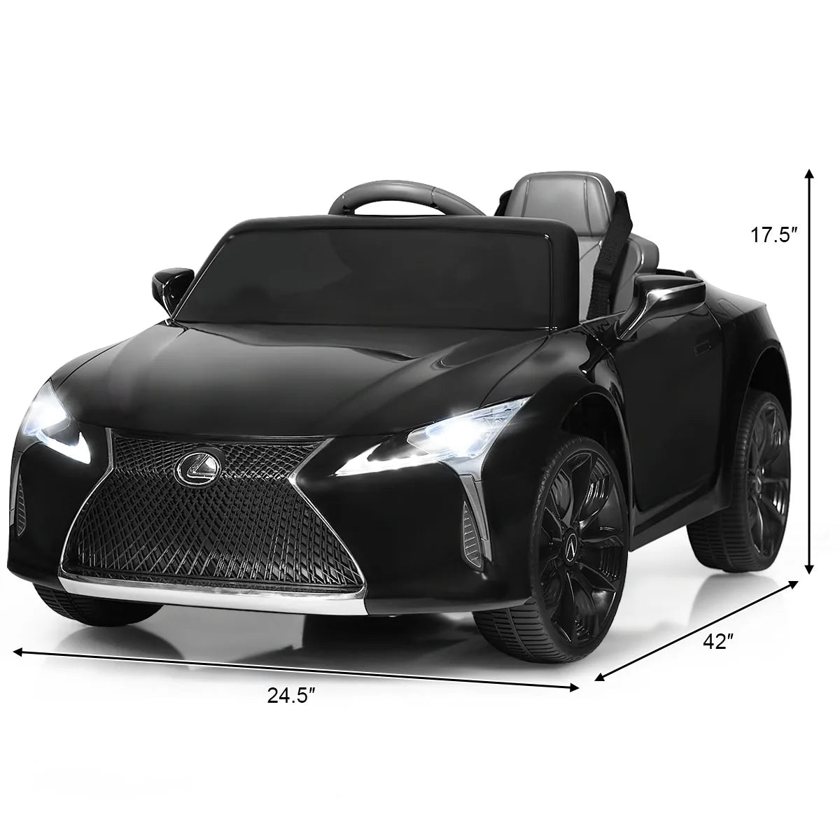 Licensed Lexus LC500 Ride-On Electric Car for Kids