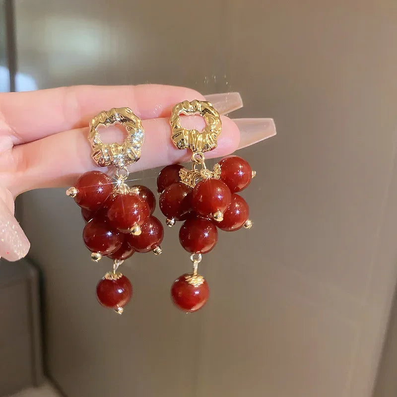 LATS Bohemian Resin Drop Earrings