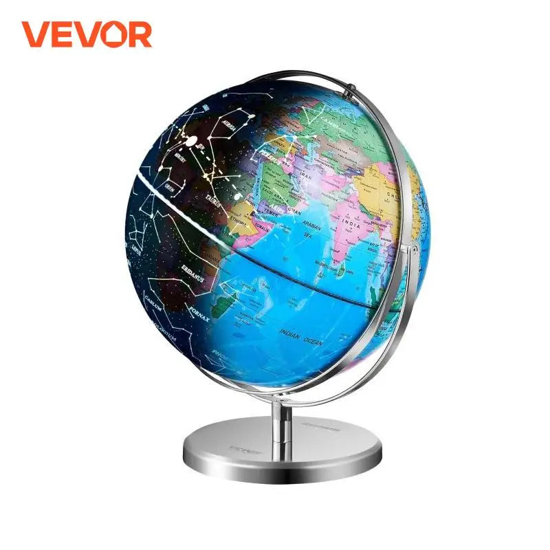 VEVOR Illuminated World Globe with Stand