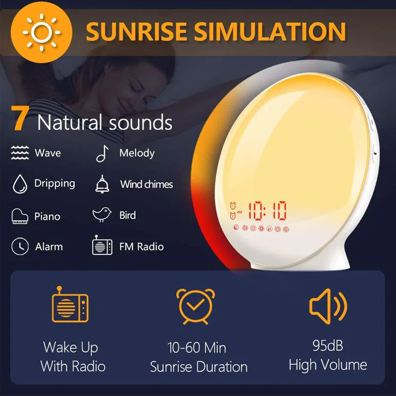 NEIMZ Sunrise Simulation Alarm Clock