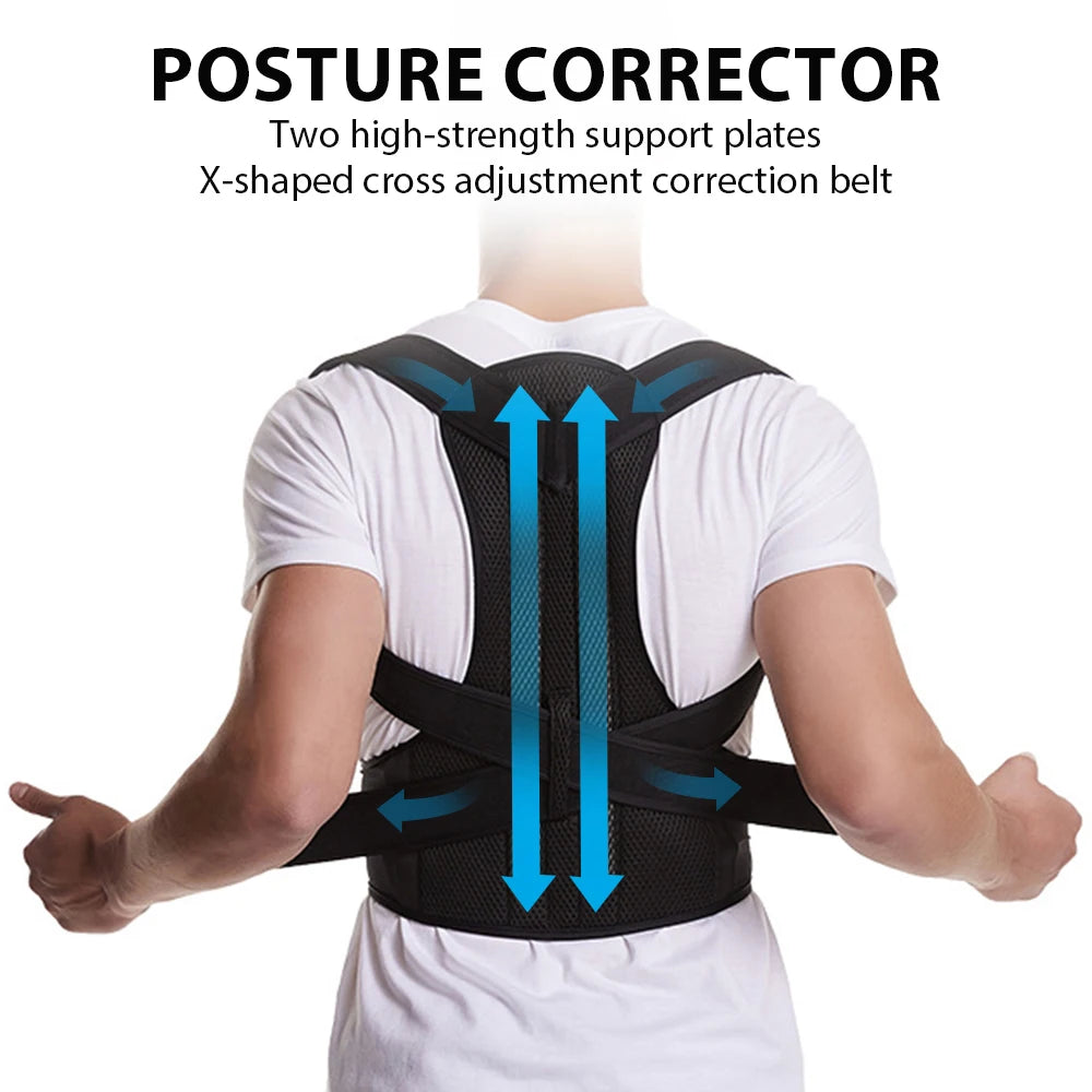 Adjustable Back Straightener Posture Corrector