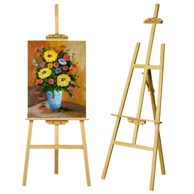 Pine Wood Painting Easel