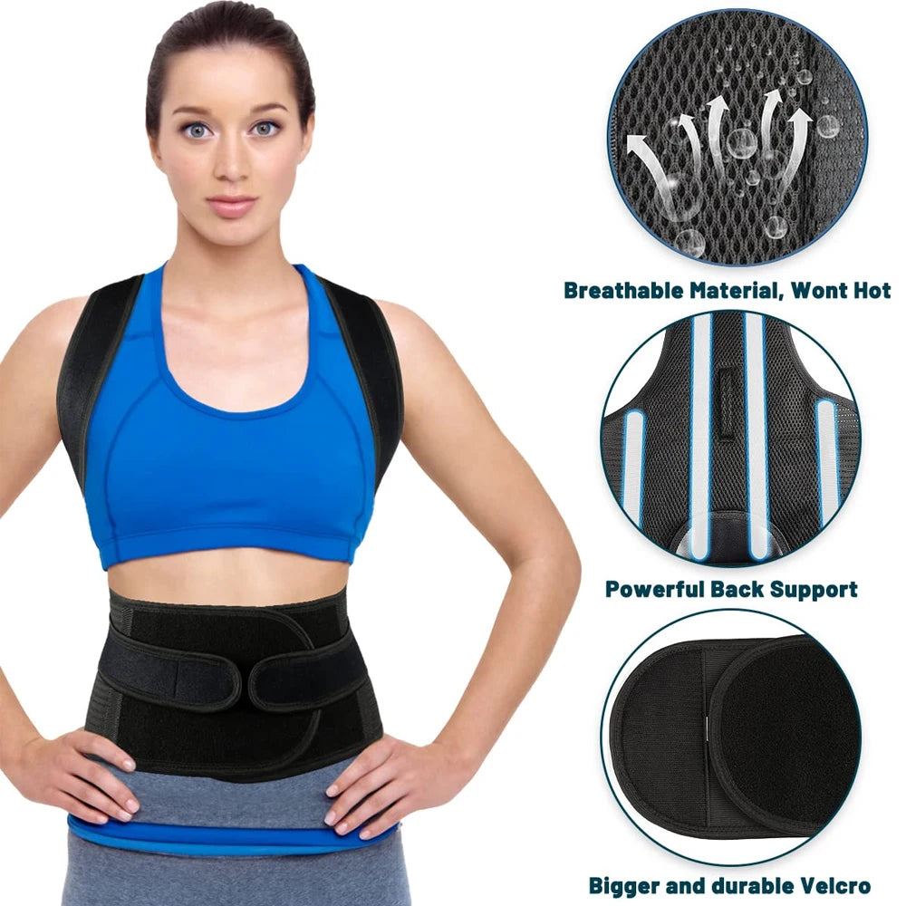 Back Shoulder Posture Corrector: KWEEPFULL