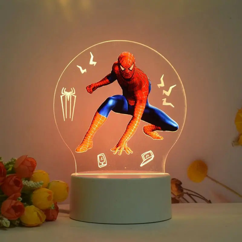 Night Light: Avengers Spider Man Peripheral Cartoon