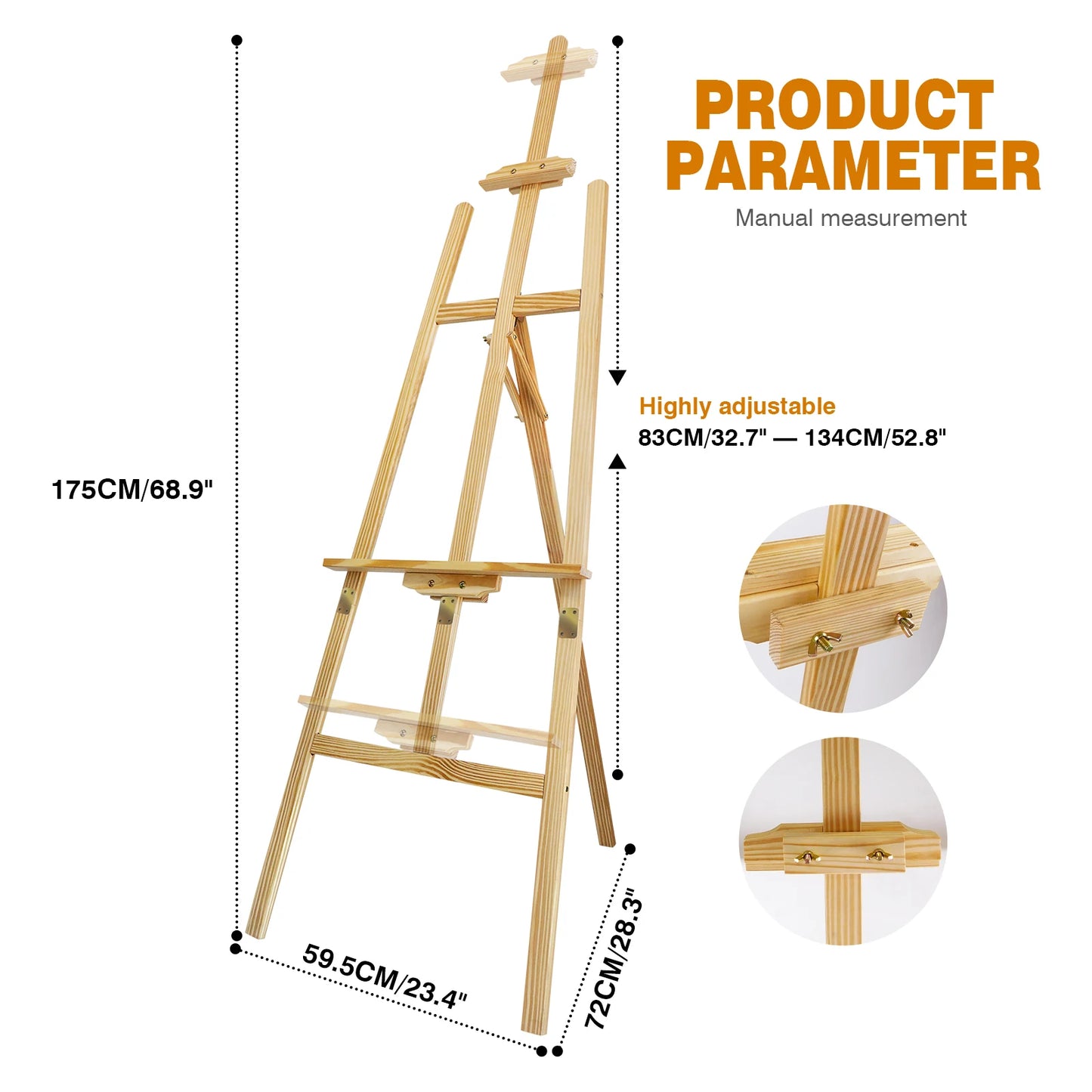 175cm Studio Easel