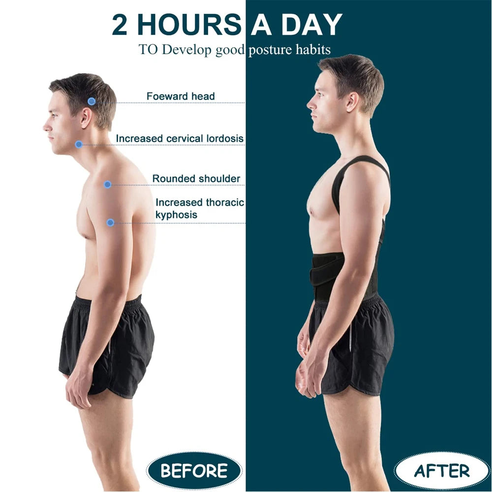 Back Shoulder Posture Corrector: KWEEPFULL