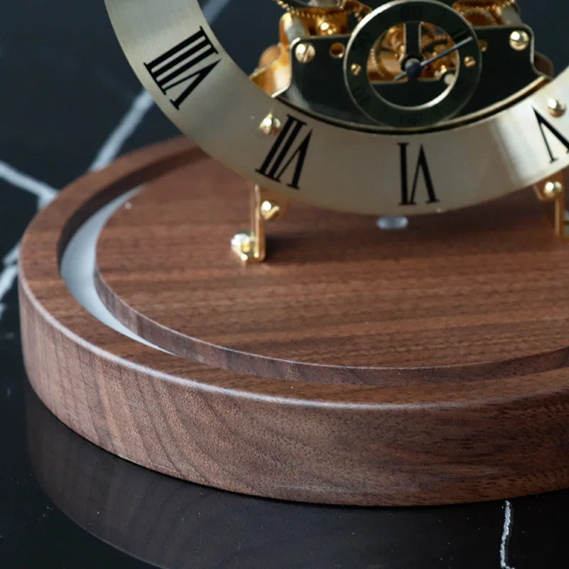 Antique Style Clock with Night Light