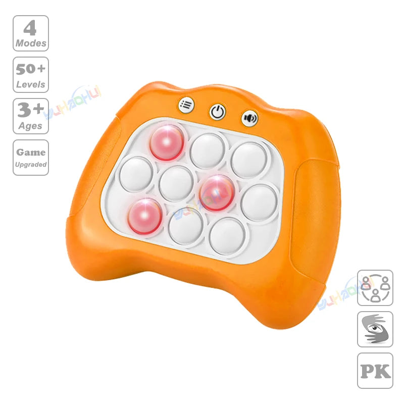 YuHaoHui Quick Push Game and Pop Light Fidget Sensory Toy