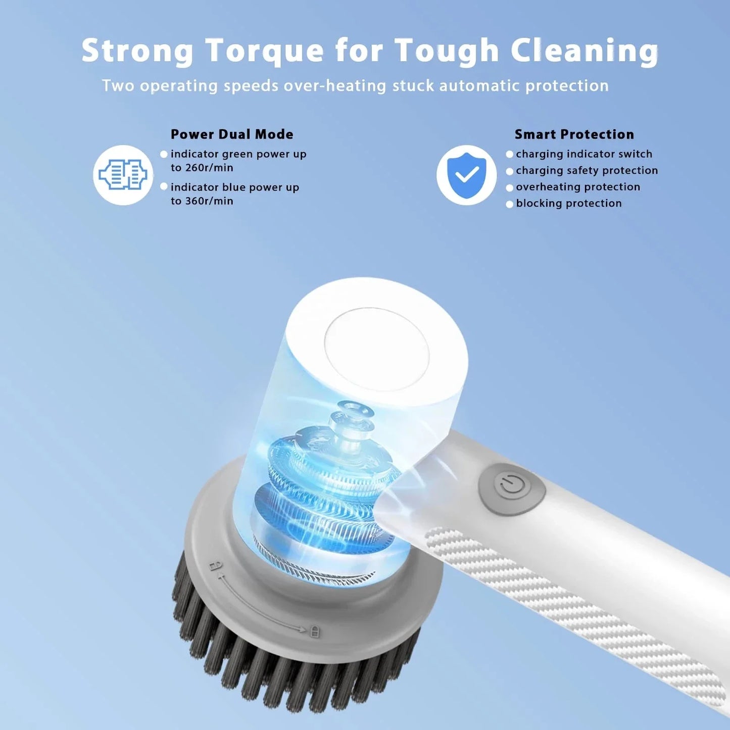 Xiaomi Electric Spin Scrubber (Rechargeable, Multipurpose Cleaning Brush)