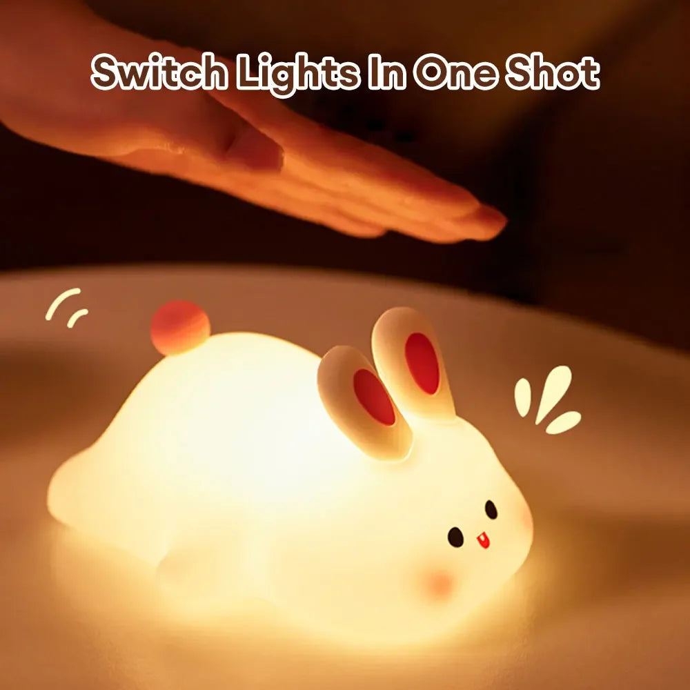 Big Face Rabbit Night Light