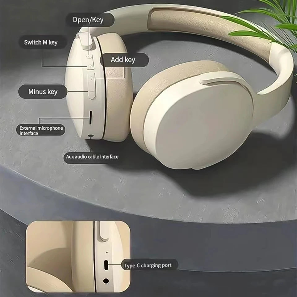 Wireless Bluetooth Headphones: Newmsnr